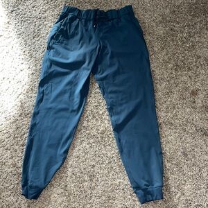 Aqua Lululemon joggers
